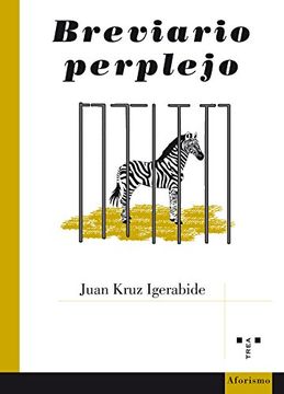 portada Breviario perplejo (Poesía-Aforismo)