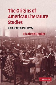 portada The Origins of American Literature Studies Paperback (Cambridge Studies in American Literature and Culture) (en Inglés)