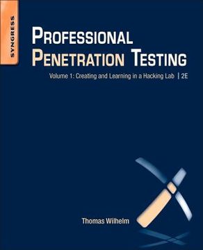 portada professional penetration testing: volume 1: creating and learning in a hacking lab