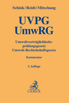 portada Umweltverträglichkeitsprüfungsgesetz / Umwelt-Rechtsbehelfsgesetz (in German)