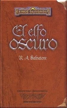 portada El Elfo Oscuro (Coleccionistas 01) Reinos Olvidados (in Spanish)