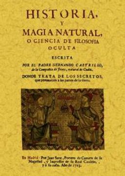 portada Historia y magia natural o ciencia de la filosofia oculta