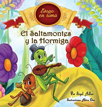 portada El Saltamontes y la Hormiga: Cuentos Infantiles con Valores (Fabulas de Esopo (in Spanish)
