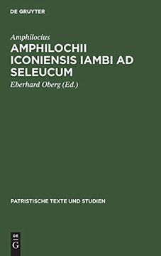 portada Amphilochii Iconiensis Iambi ad Seleucum (en Latin)