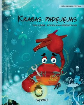 portada Krabas padejejas (Lithuanian Edition of The Caring Crab) 