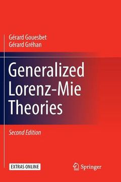 portada Generalized Lorenz-Mie Theories (en Inglés)