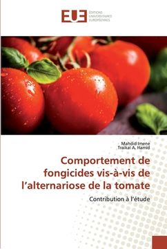 portada Comportement de fongicides vis-à-vis de l'alternariose de la tomate