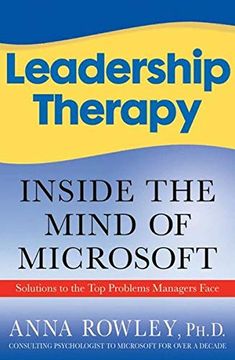 portada Leadership Therapy: Inside the Mind of Microsoft (en Inglés)