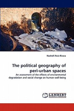portada the political geography of peri-urban spaces