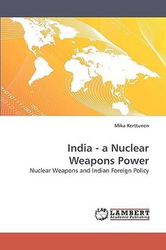 portada india - a nuclear weapons power (en Inglés)