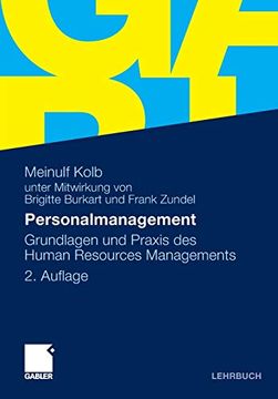 portada Personalmanagement: Grundlagen und Praxis des Human Resources Managements (en Alemán)