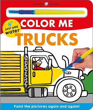 portada Color me: Trucks: Paint the Pictures Again and Again! (en Inglés)