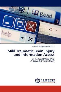 portada mild traumatic brain injury and information access