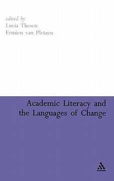 portada academic literacy and the languages of change (en Inglés)