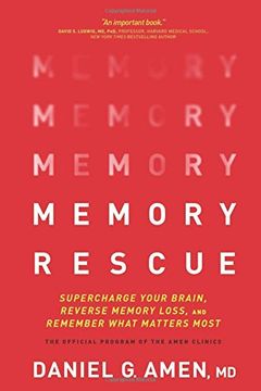 portada Memory Rescue: Supercharge Your Brain, Reverse Memory Loss, and Remember What Matters Most (in English)