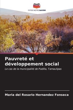 portada Pauvreté et développement social (en Francés)