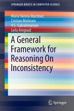portada a general framework for reasoning on inconsistency
