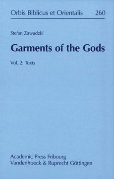 portada Garments of the Gods: Vol. 2: Texts (en Inglés)