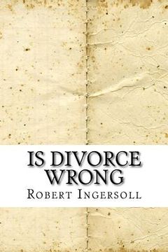 portada Is Divorce Wrong (en Inglés)