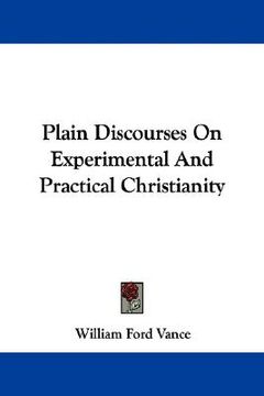 portada plain discourses on experimental and pra