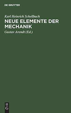 portada Neue Elemente der Mechanik (en Alemán)