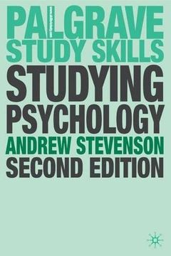 portada Studying Psychology (Macmillan Study Skills) (in English)