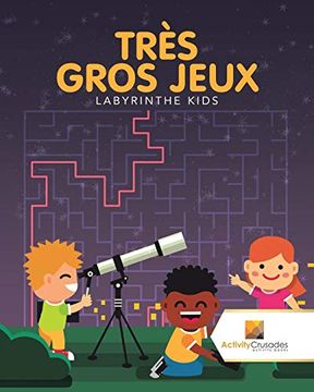 portada Très Gros Jeux: Labyrinthe Kids (en Francés)