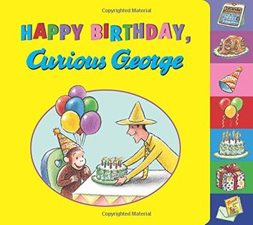 portada Happy Birthday, Curious George (en Inglés)