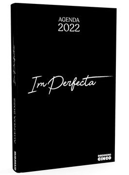 portada Agenda 2022 "Imperfecta" ( Negra) (in Spanish)