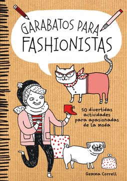portada Garabatos Para Fashionistas: 50 Divertidas Actividades Para Apasionadas de la Moda (Ilustración) (in Spanish)