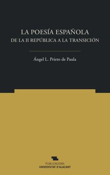 portada La Poesía Española. De la ii República a la Transición: 39 (Norte Crítico)