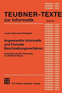 portada Angewandte Informatik und Formale Beschreibungsverfahren: Festschrift zum 60. Geburtstag von Wolffried Stucky (in German)