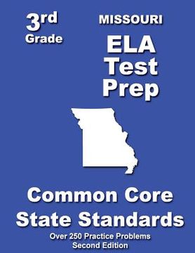 portada Missouri 3rd Grade ELA Test Prep: Common Core Learning Standards (in English)