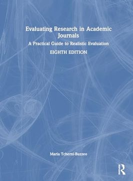 portada Evaluating Research in Academic Journals: A Practical Guide to Realistic Evaluation (en Inglés)