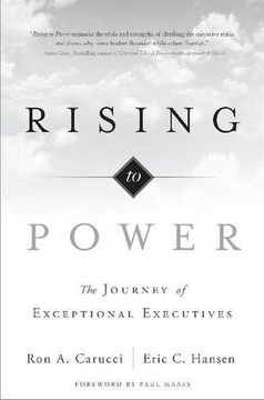 portada Rising to Power: The Journey of Exceptional Executives (en Inglés)