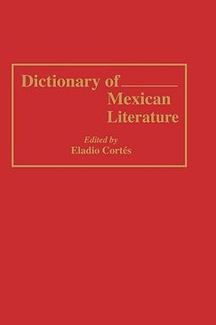 portada dictionary of mexican literature (en Inglés)