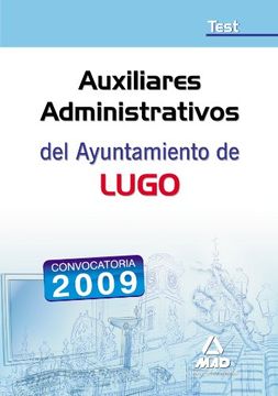 portada Auxiliares Administrativos Del Ayuntamiento De Lugo. Test