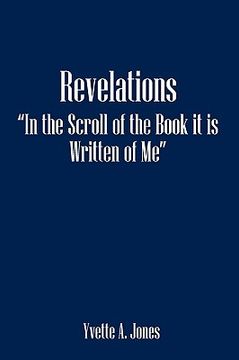 portada revelations "in the scroll of the book it is written of me" (en Inglés)