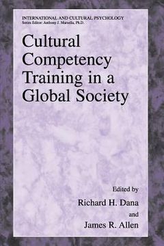 portada cultural competency training in a global society (in English)