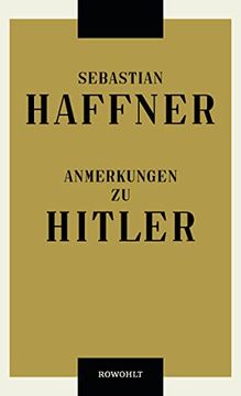portada Anmerkungen zu Hitler (en Alemán)