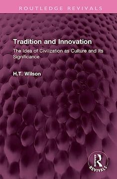 portada Tradition and Innovation (en Inglés)