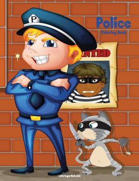 portada Police Coloring Book 1 (en Inglés)