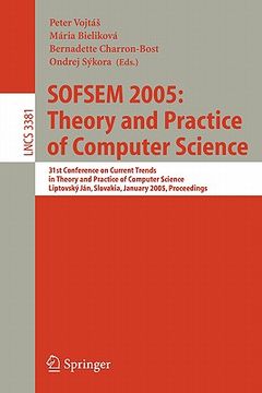 portada sofsem 2005: theory and practice of computer science: 31st conference on current trends in theory and practice of computer science, liptovsky jan, slo (en Inglés)