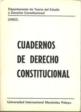 portada Cuadernos de Derecho Constitucional
