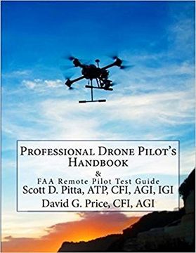 portada Professional Drone Pilot'S Handbook & faa Remote Pilot Test Guide 