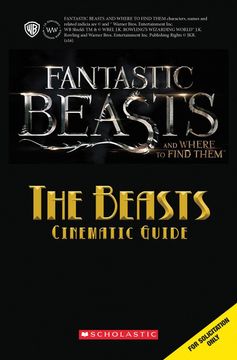 portada The Beasts: Cinematic Guide (Fantastic Beasts and Where to Find Them) (en Inglés)