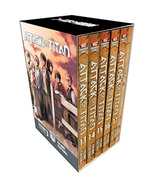 portada Attack on Titan Season 3 Part 1 Manga box set (en Inglés)