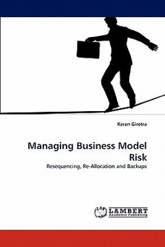 portada managing business model risk (in English)