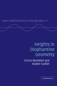 portada Heights in Diophantine Geometry Paperback (New Mathematical Monographs) (en Inglés)