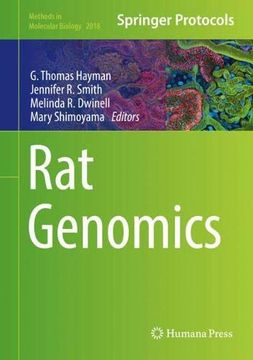 portada Rat Genomics (Methods in Molecular Biology) (en Inglés)